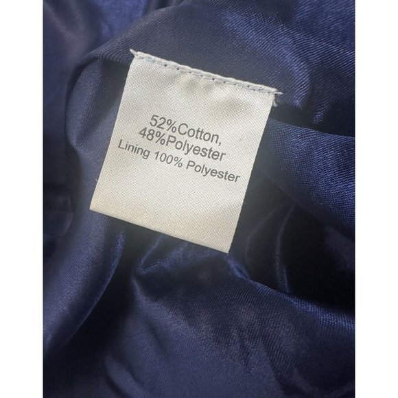 Lulu-B Women’s Button Up Lined Jacket Collar Neck w/ Front Pockets Size Large - Picture 8 of 8